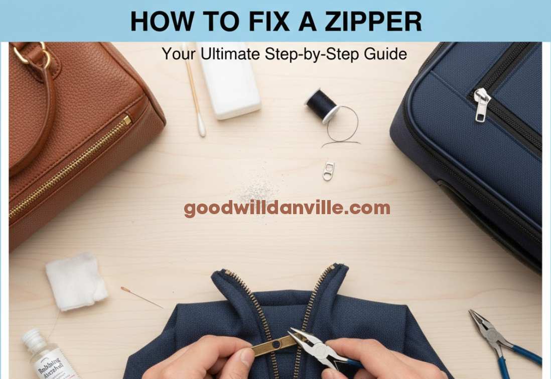 how to fix a zipper