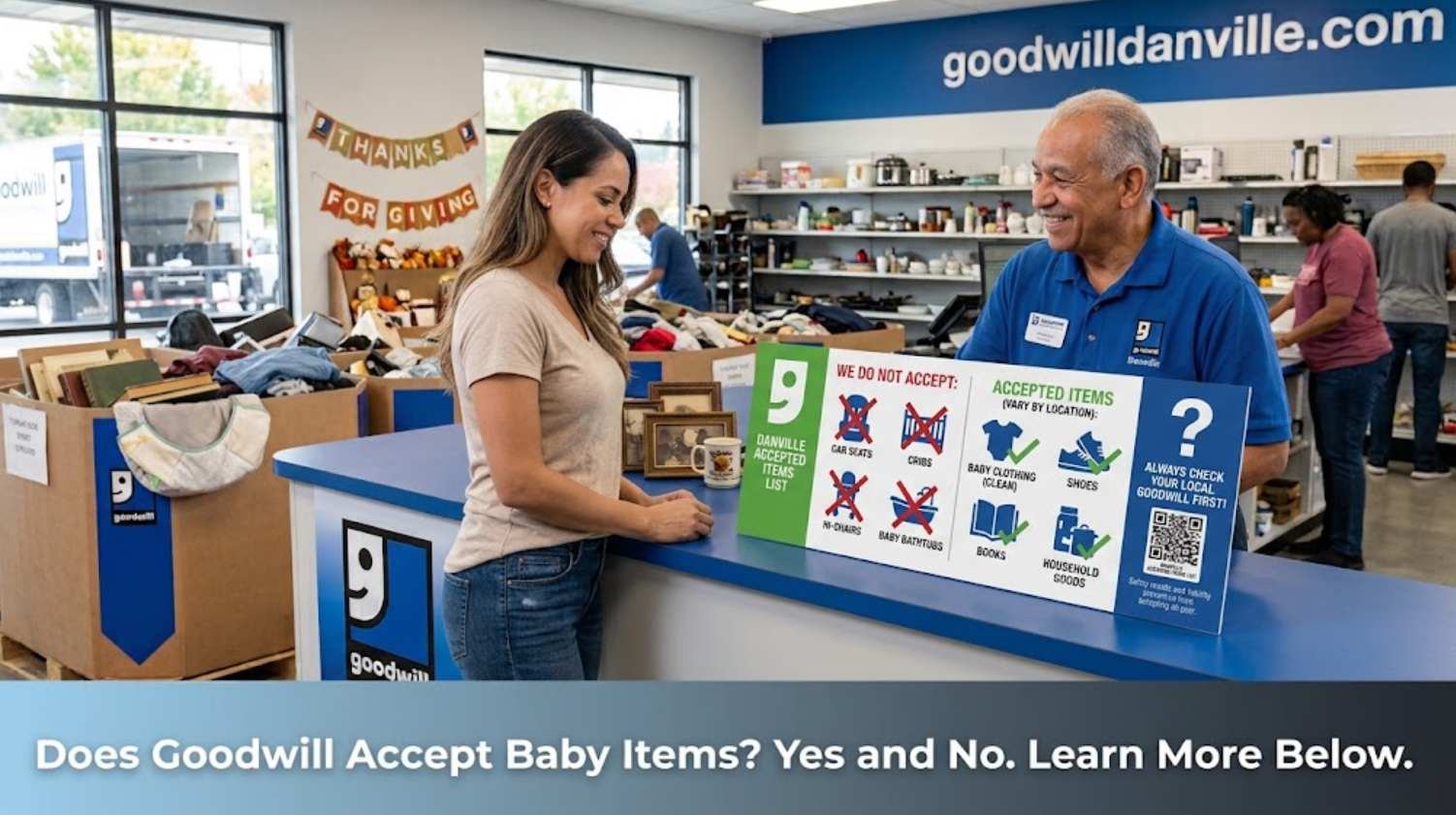 Does Goodwill Accept Baby Items