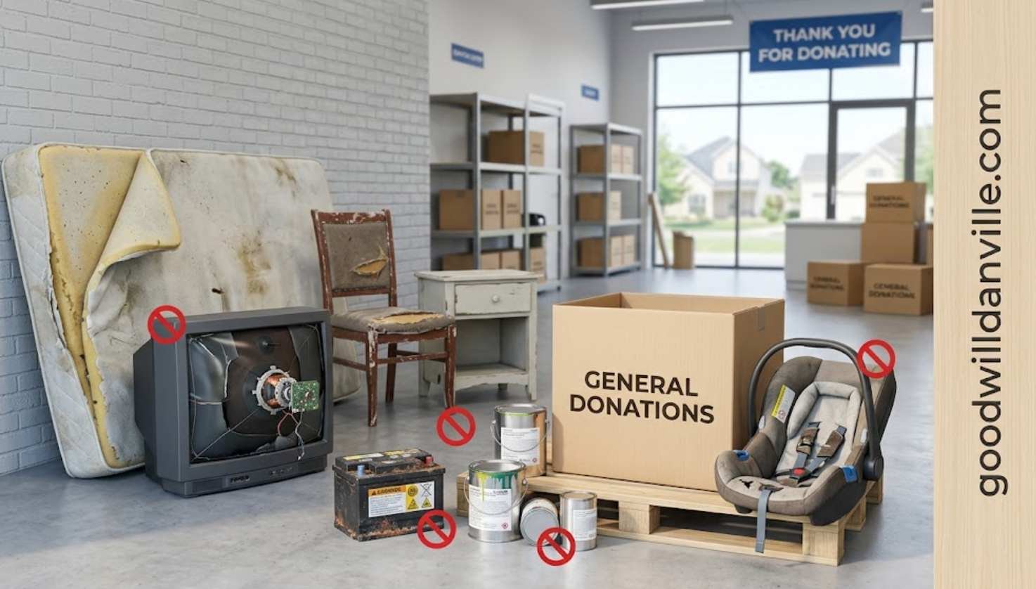 Things You Should Not Donate to Goodwill