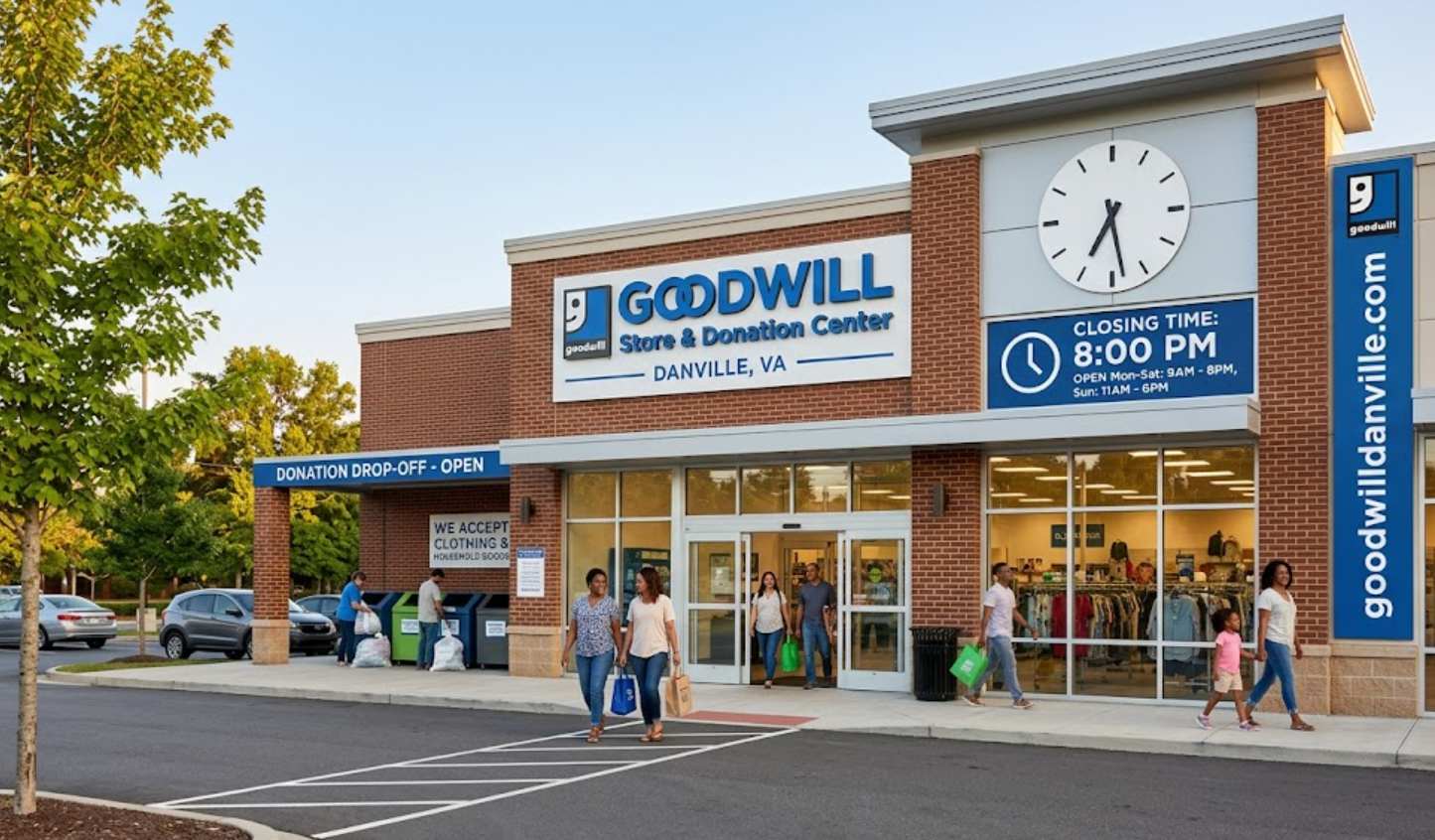 What Time Does Goodwill Danville Close?