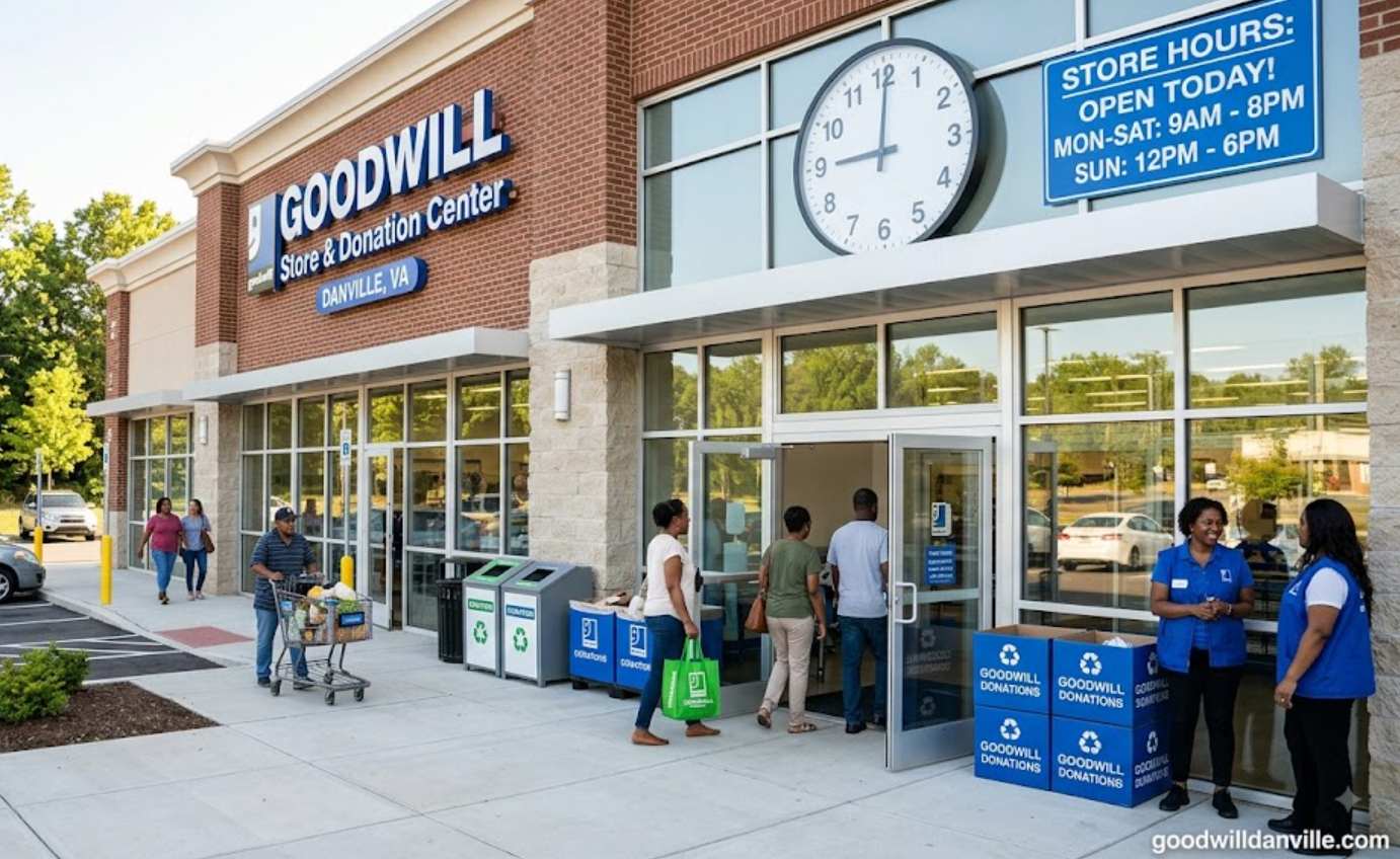 What Time Does Goodwill Danville Open