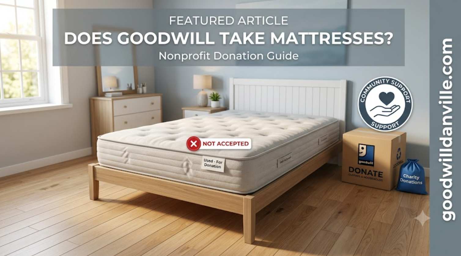 does goodwill take mattresses